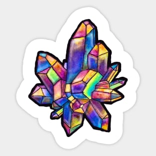 Titanium Crystal Sticker